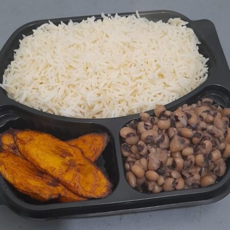 Rice, Beans and Plantain