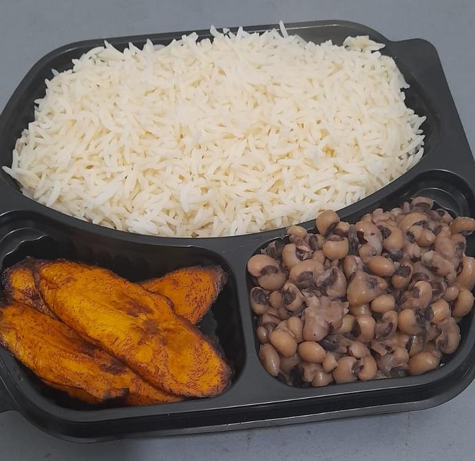 Rice, Beans and Plantain
