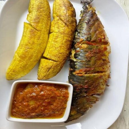 Titus fish and plantain