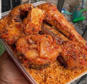 Jollof Rice and Fish