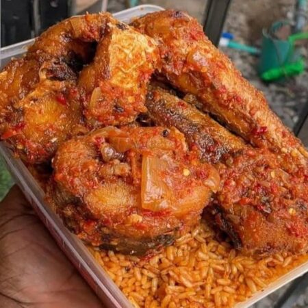 Jollof Rice and Fish