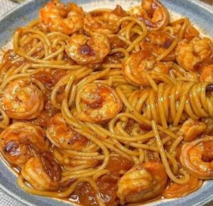 Shrimp noodles